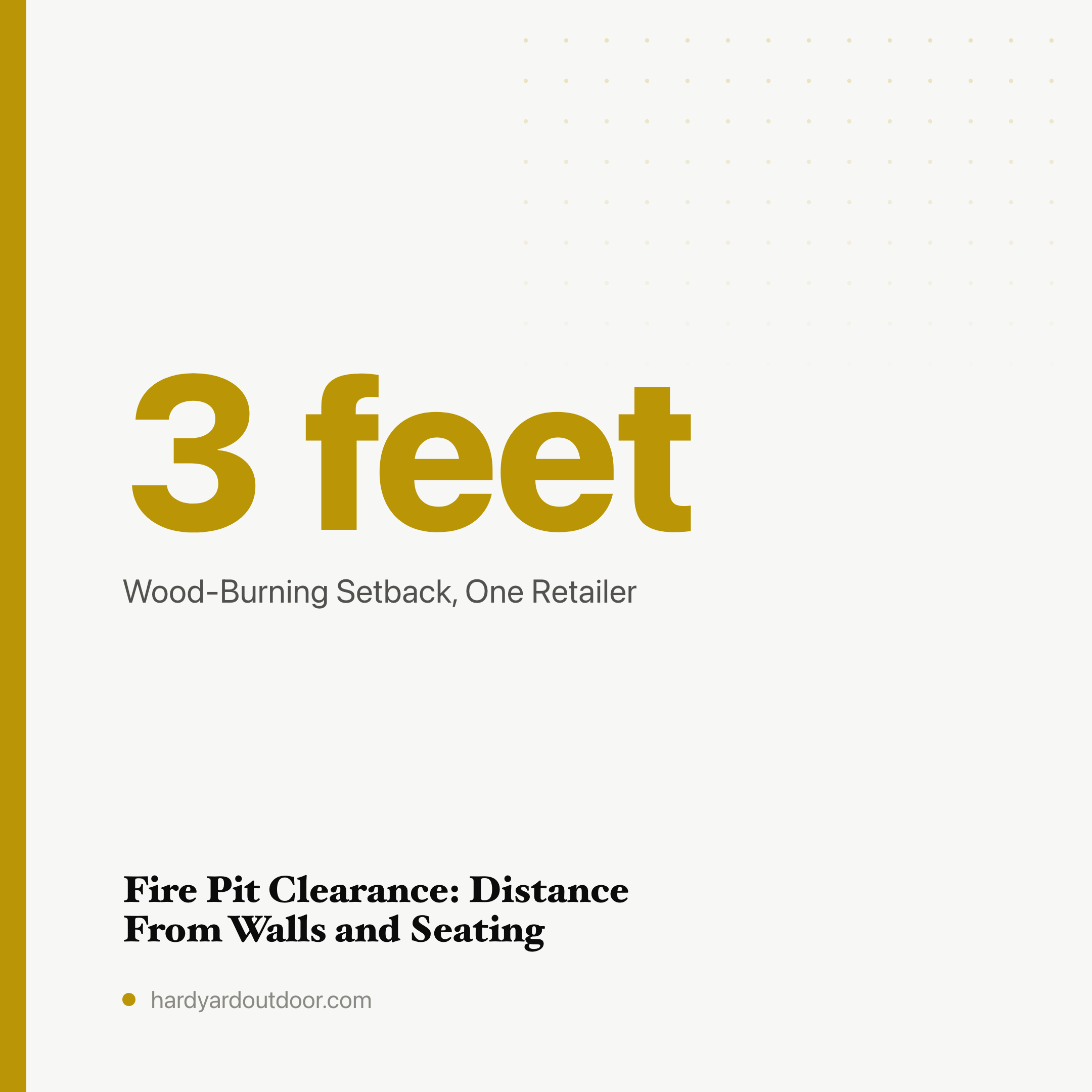 Fire Pit Clearance: Distance From Walls and Seating