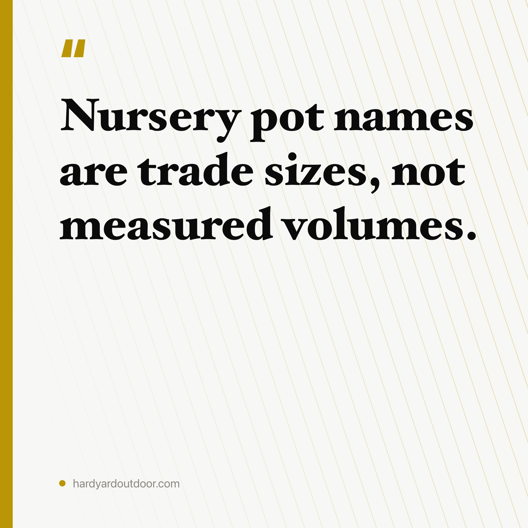Planter Soil Volume: Four Depth Bands Set the Litres
