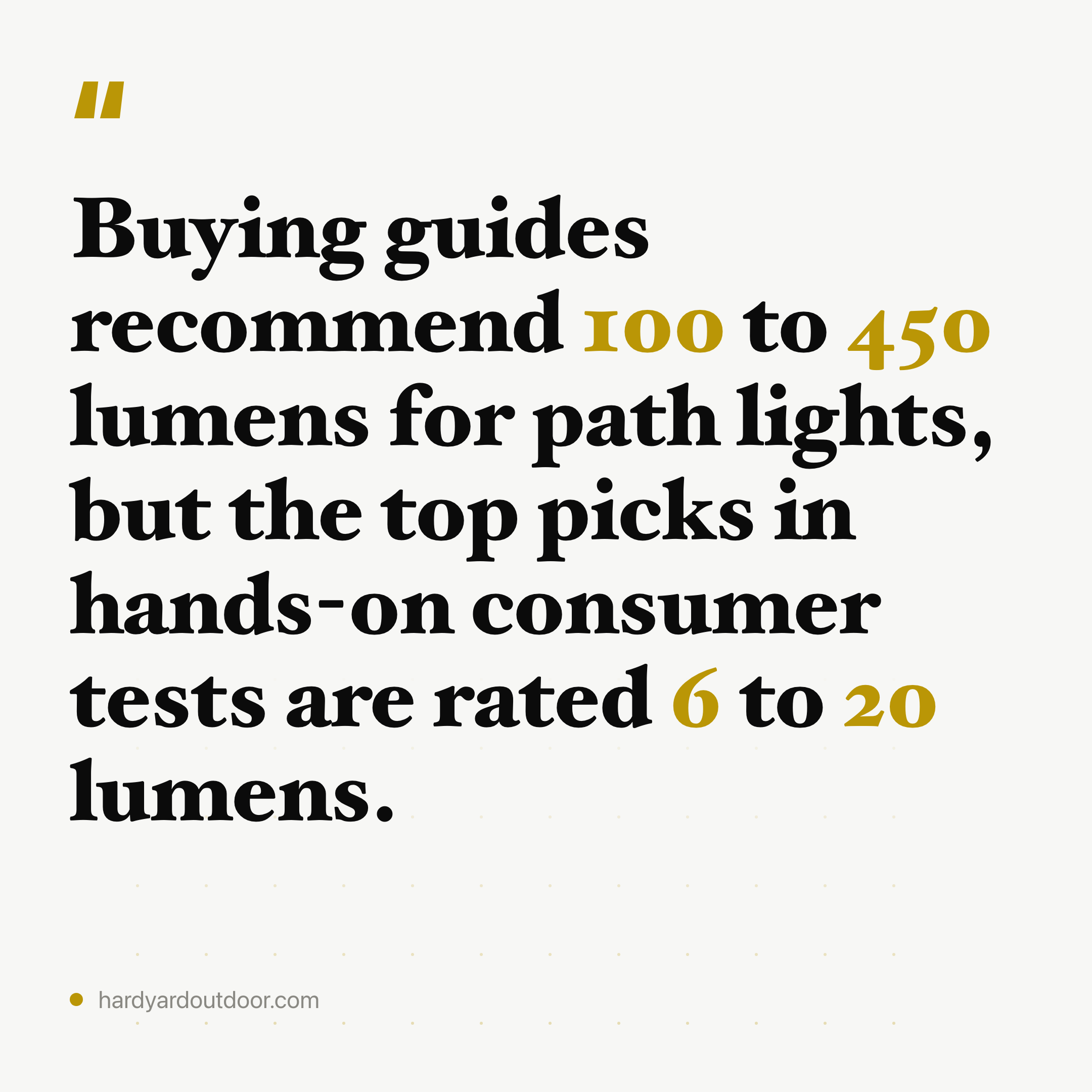 How Many Lumens Do Solar Path Lights Really Need?